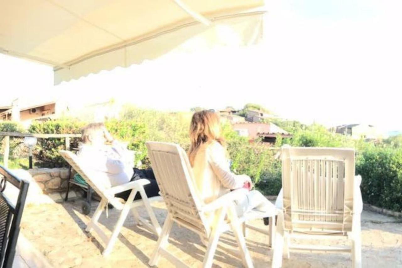 Casa Vacanza La Terrazza Panoramica A 200 Mt Dal Mare سيمِيوس المظهر الخارجي الصورة